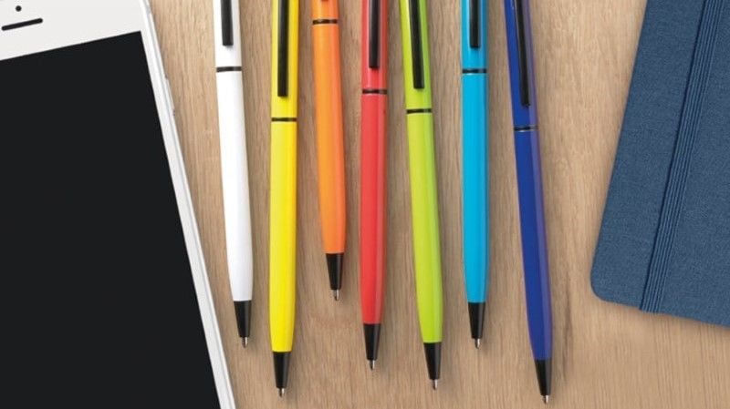 Kemični svinčniki v različnih barvah